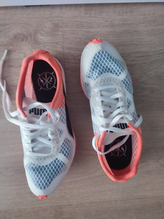Zapatillas Puma Evospeed Haraka 6 Naranja/Blanco