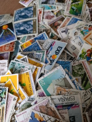 Francobolli usati della Spagna