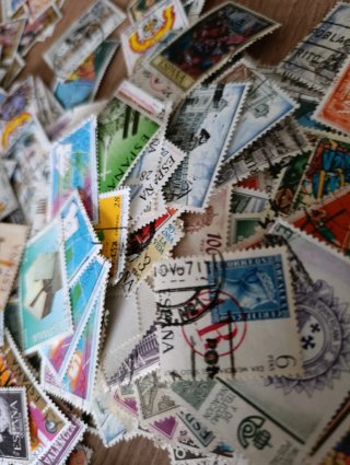 Francobolli usati della Spagna