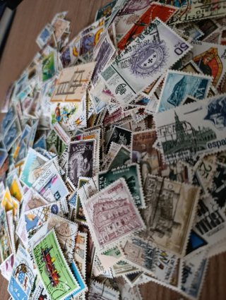 Francobolli usati della Spagna