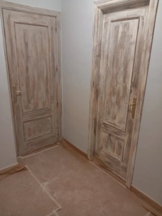 Puerta interior madera
