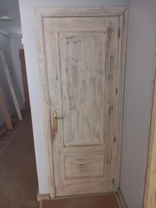 Puerta interior madera