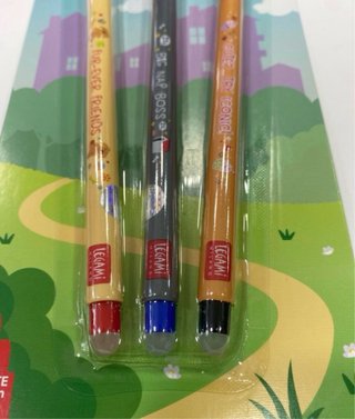 Set 3 penne cancellabili Legami cagnolini