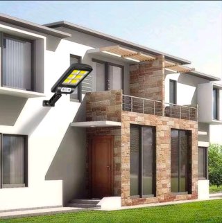 4 Lampioncini LED Esterni Telecomando Energia Sola