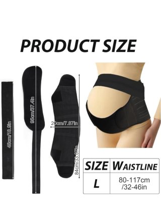 Faja Embarazo Negra Talla L Nueva.