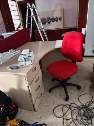 Lote Sillas Oficina y Más para Restaurar