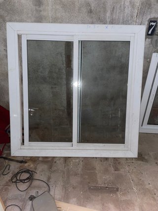 Ventana corredera blanca 1,17x 1