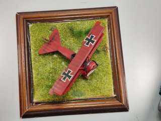 Maqueta de avion Fokker Dr.1 de Revell escala 1/72