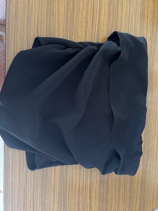 Top negro formal
