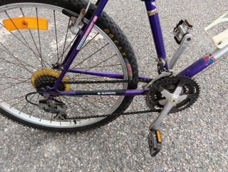 Bicicleta Montaña XXL Morada