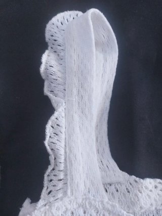 Top Zara Blanco Volantes