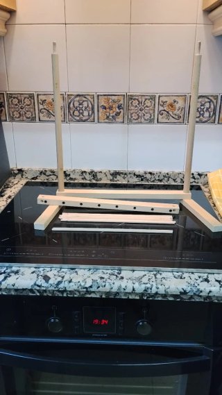 Secadero de pasta madera