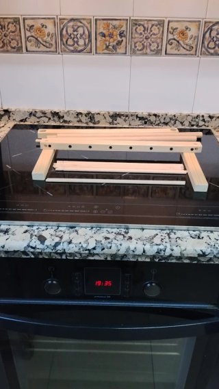 Secadero de pasta madera