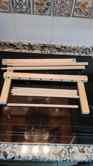 Secadero de pasta madera