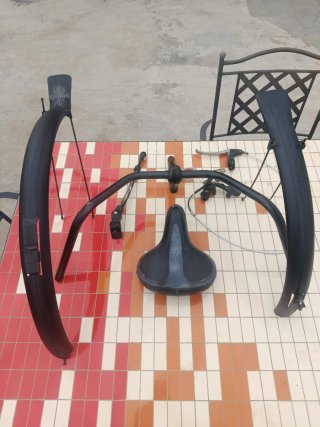 Componentes Bicicleta Cruiser Playera Paseo Urbana