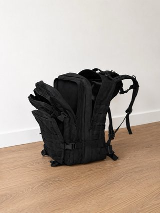 Mochila Táctica Militar Negra 50L