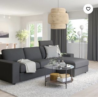 Sofá cama 3 plazas con chaiselongue