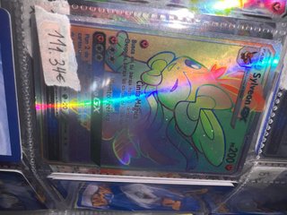 Carta Pokémon Sylveon GX Arcoíris