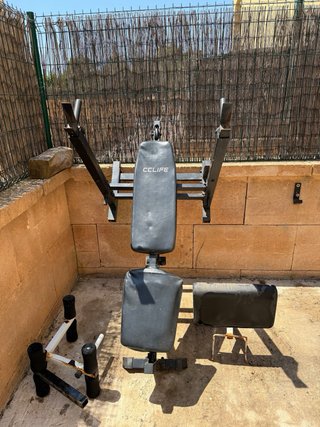 Banco de musculación ajustable