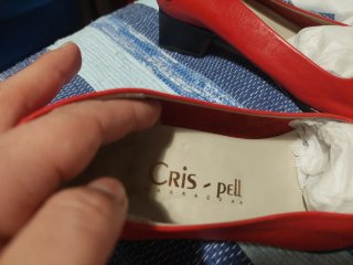 Zapatos Cris-pell piel mujer T38 (recomiendo 37)