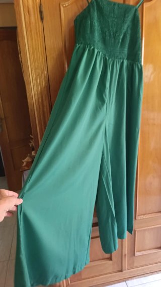 Mono de tirantes verde