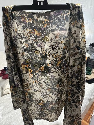 Kimono estampado floral