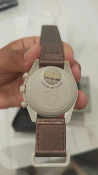 Swatch Mission to Saturn Bioceramic