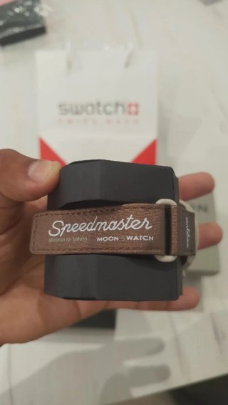 Swatch Mission to Saturn Bioceramic