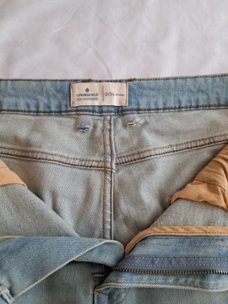 Bermudas vaqueras Springfield Talla W34 /Talla L