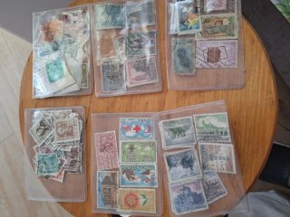 Collezione di francobolli antichi spagnoli