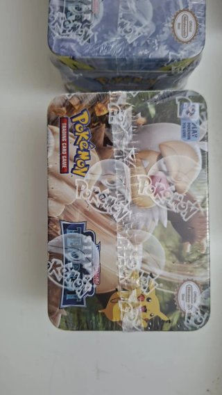 Scatola Metallica Pokémon Collezionabili
