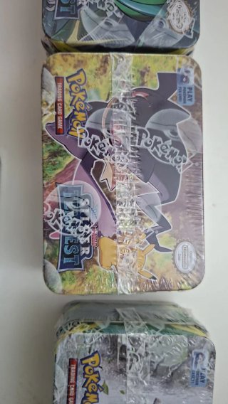 Scatola Metallica Pokémon Collezionabili