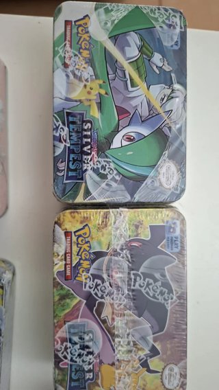 Scatola Metallica Pokémon Collezionabili