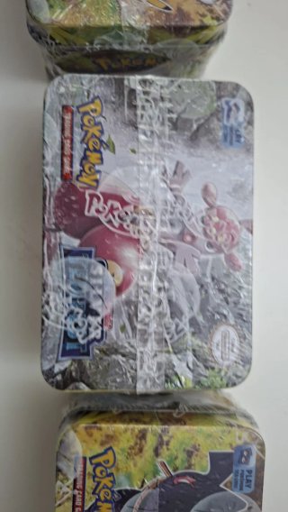 Scatola Metallica Pokémon Collezionabili