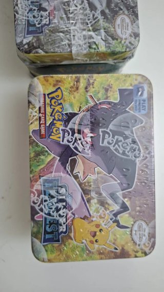 Scatola Metallica Pokémon Collezionabili