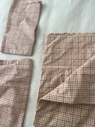 Funda nórdica de algodón a cuadros