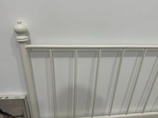 Cabecero Cama Metal Blanco 135cm