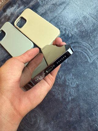 iPhone 13 Pro Max Blu/Argento + 2 Cover