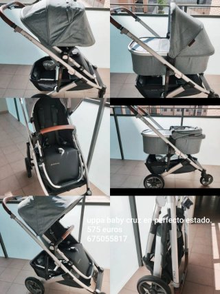 Carro Bebé Uppa Baby Cruz Gris