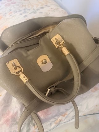 Bolso Liu Jo Beige y Dorado