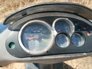 Piaggio Typhoon Scooter Negra