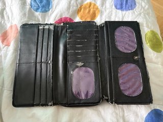 Cartera Desigual Monedero Negra Multicolor