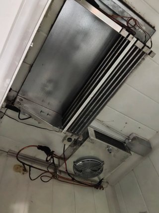 Cámara frigorífica industrial, no está funcionando