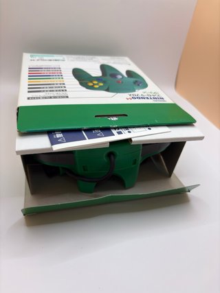Controller Nintendo 64 verde JAP completo con scatola