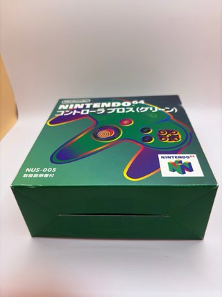Controller Nintendo 64 verde JAP completo con scatola