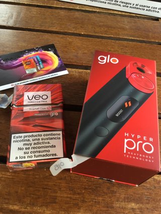 Glo Pro Hyper Negro y Rojo