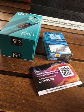 Glo Pro Hyper Negro y Rojo