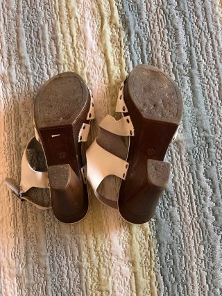 Sandalias In.Side Talla 39 Marrón/Blanco