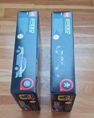 LEGO Speed Champions 76912 y 76911