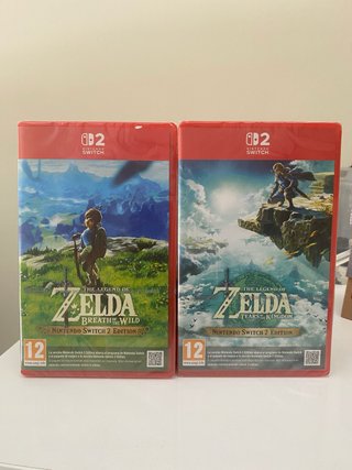Zelda Breath of the Wild y Tears of the Kingdom Sw